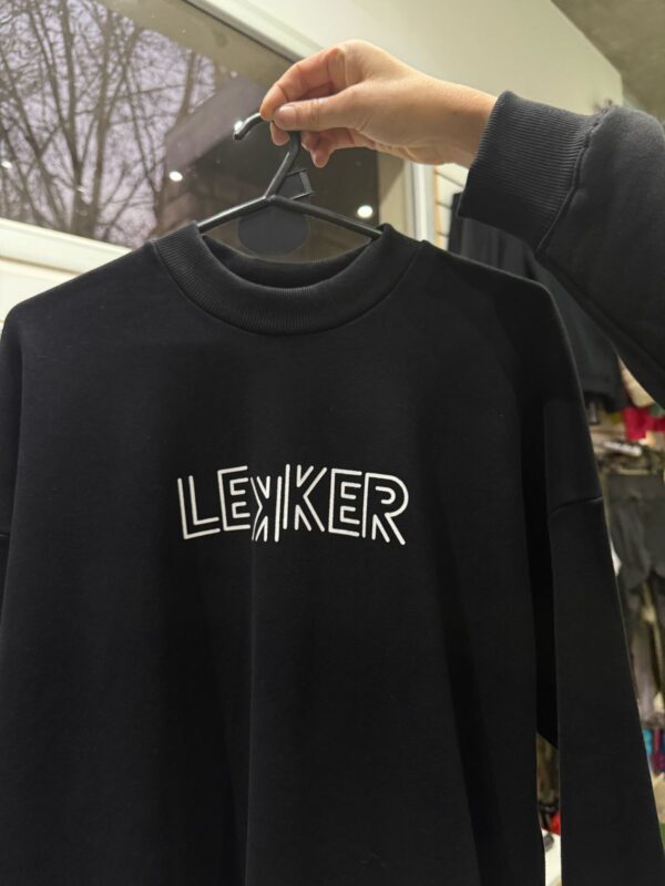 BUZO LEKKER UNISEX NEGRO - Imagen 4